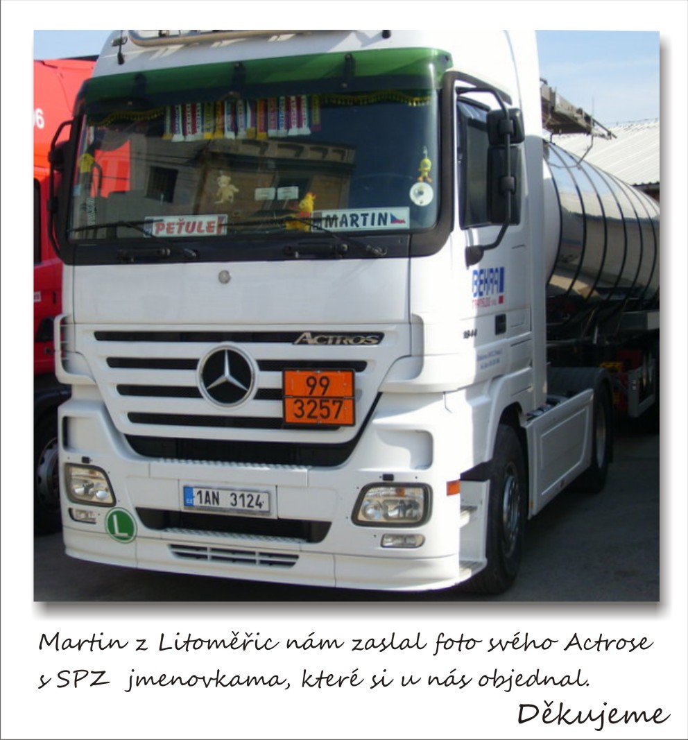 Actros Martina z Litoměřic