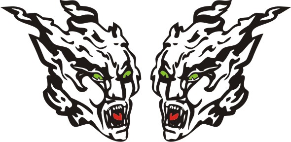 Samolepka  TVÁŘ  pár