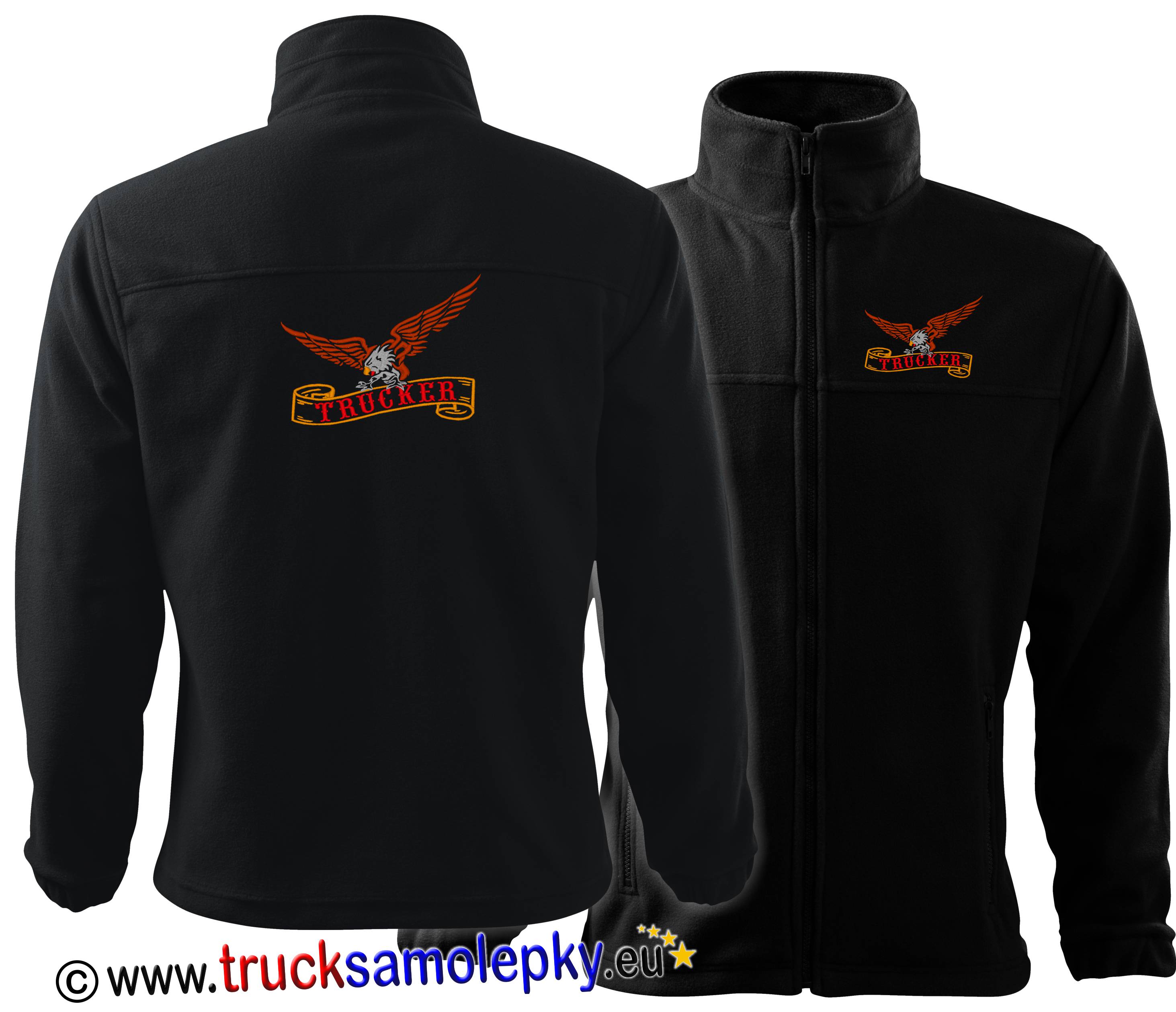 Truck mikina Fleece TRUCKER ORLICE