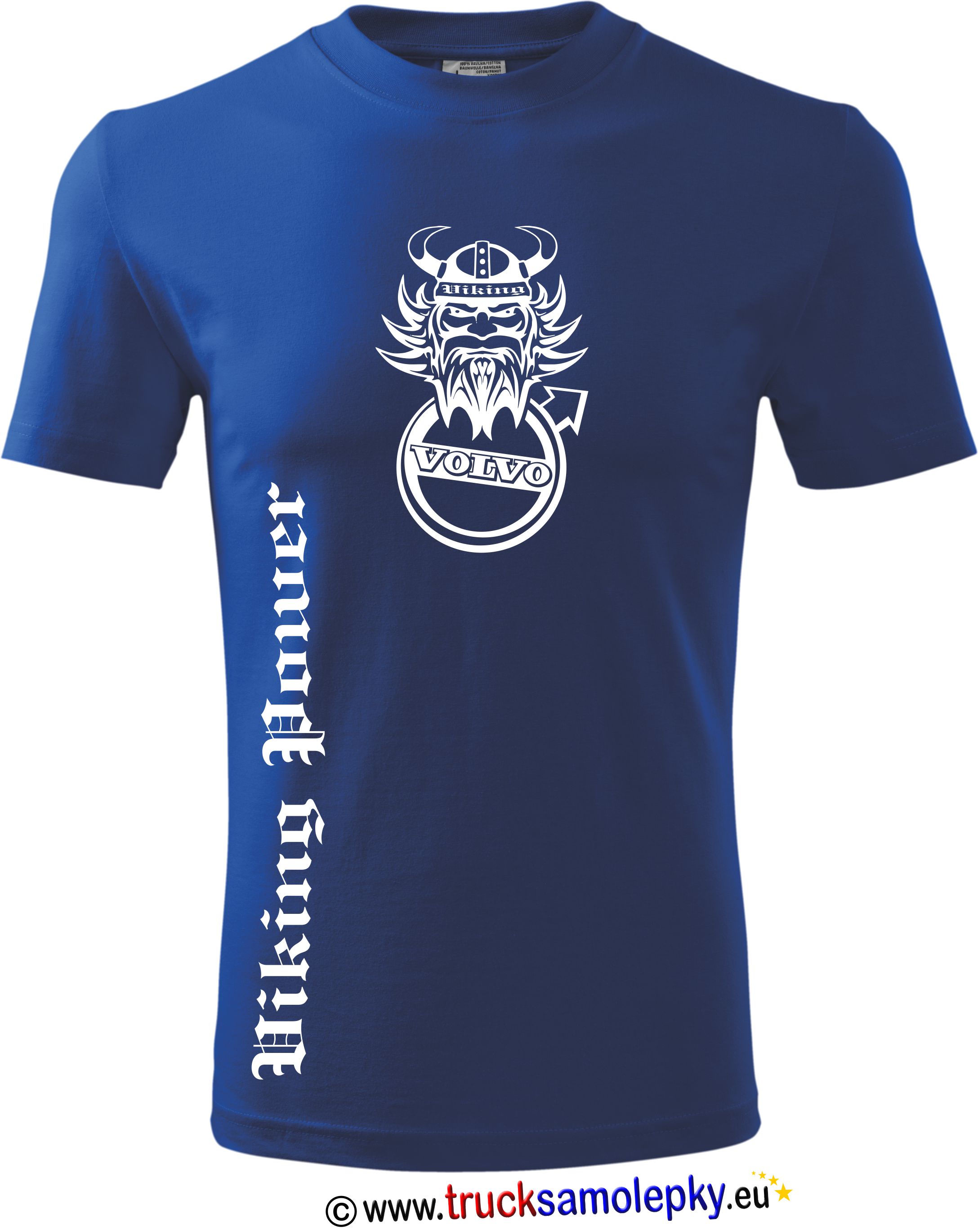 Truck tričko VOLVO Viking power v barvě modré