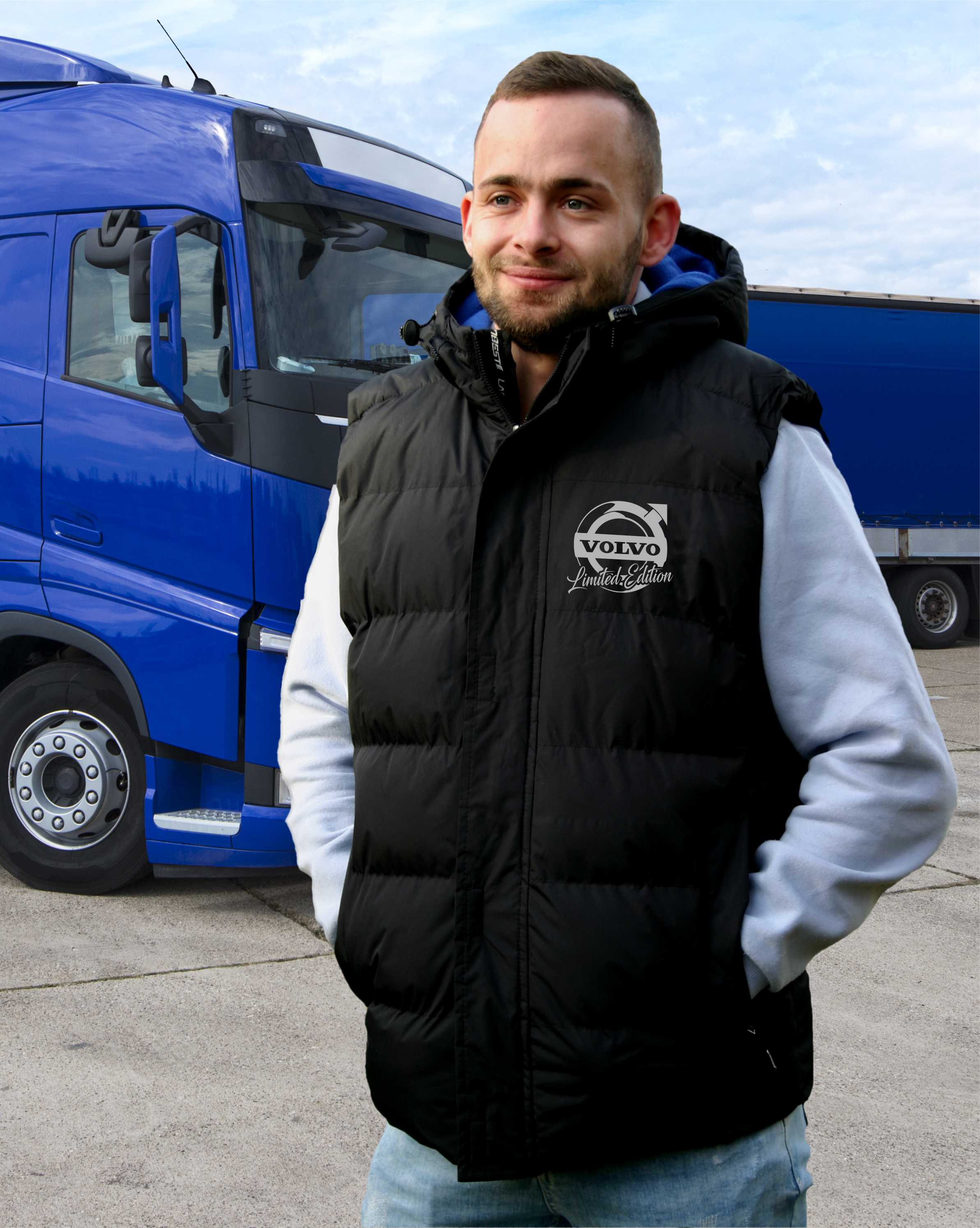 Vesta zimní s kapucí truck VOLVO Limited edition