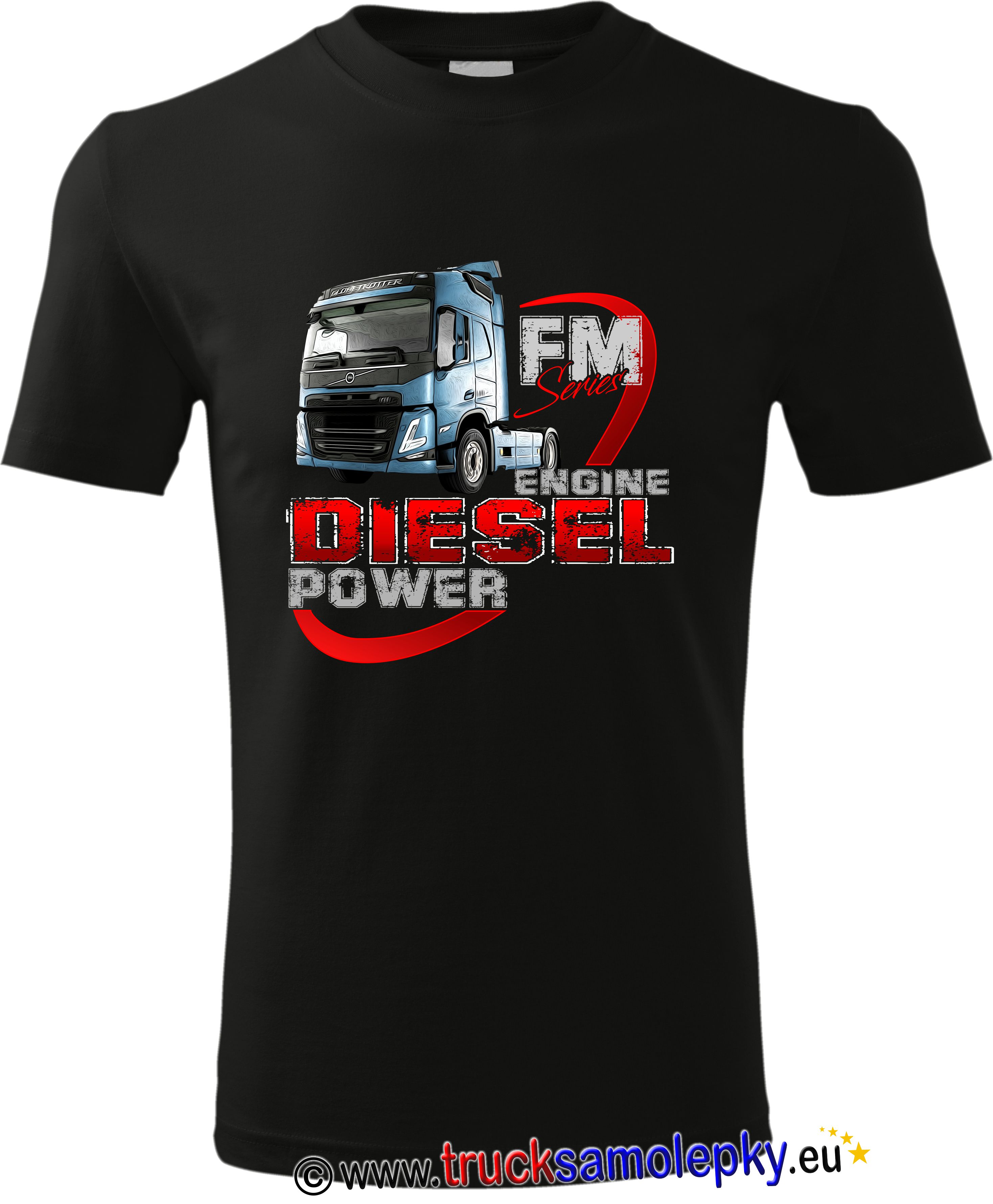 Truck tričko VOLVO DIESEL POWER fm series