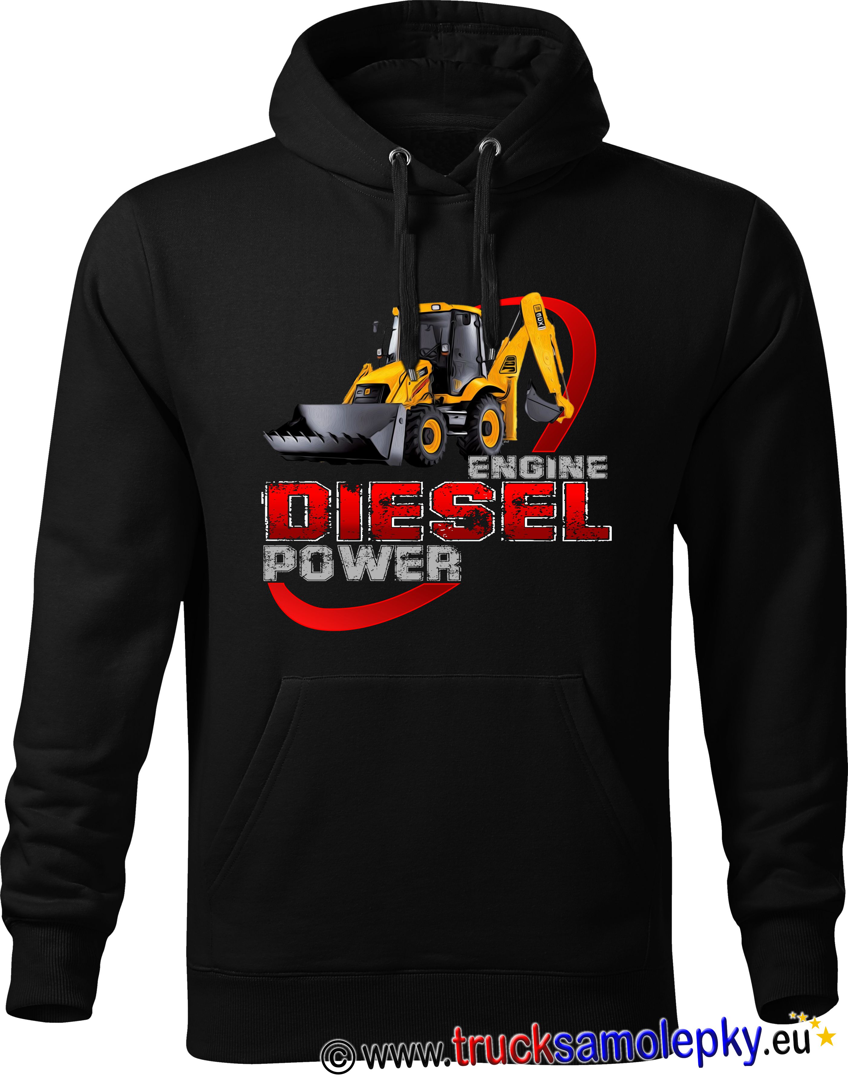 Mikina klokanka TRAKTOR DIESEL POWER 9