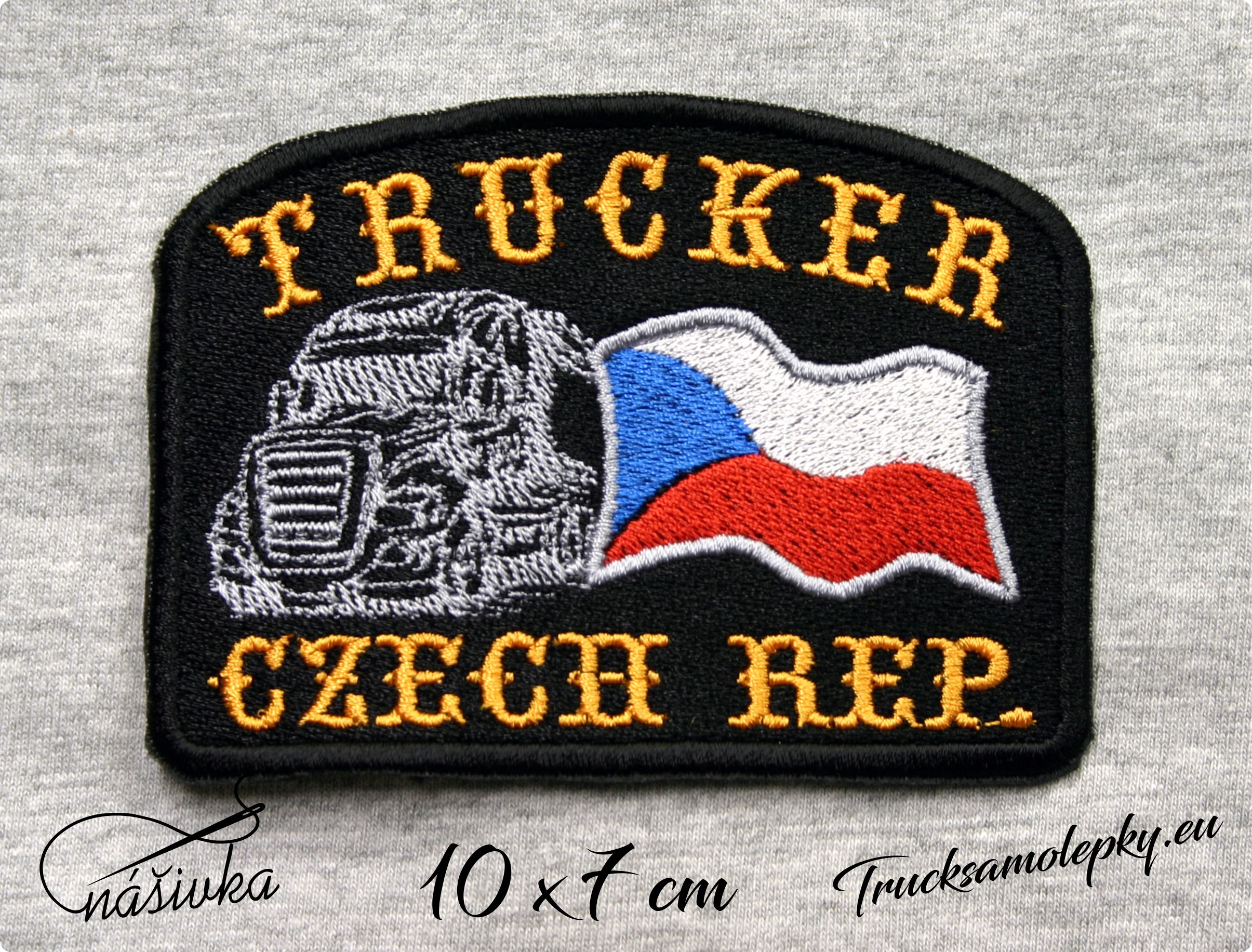 Nášivka TRUCKER CZECH REP. / 051