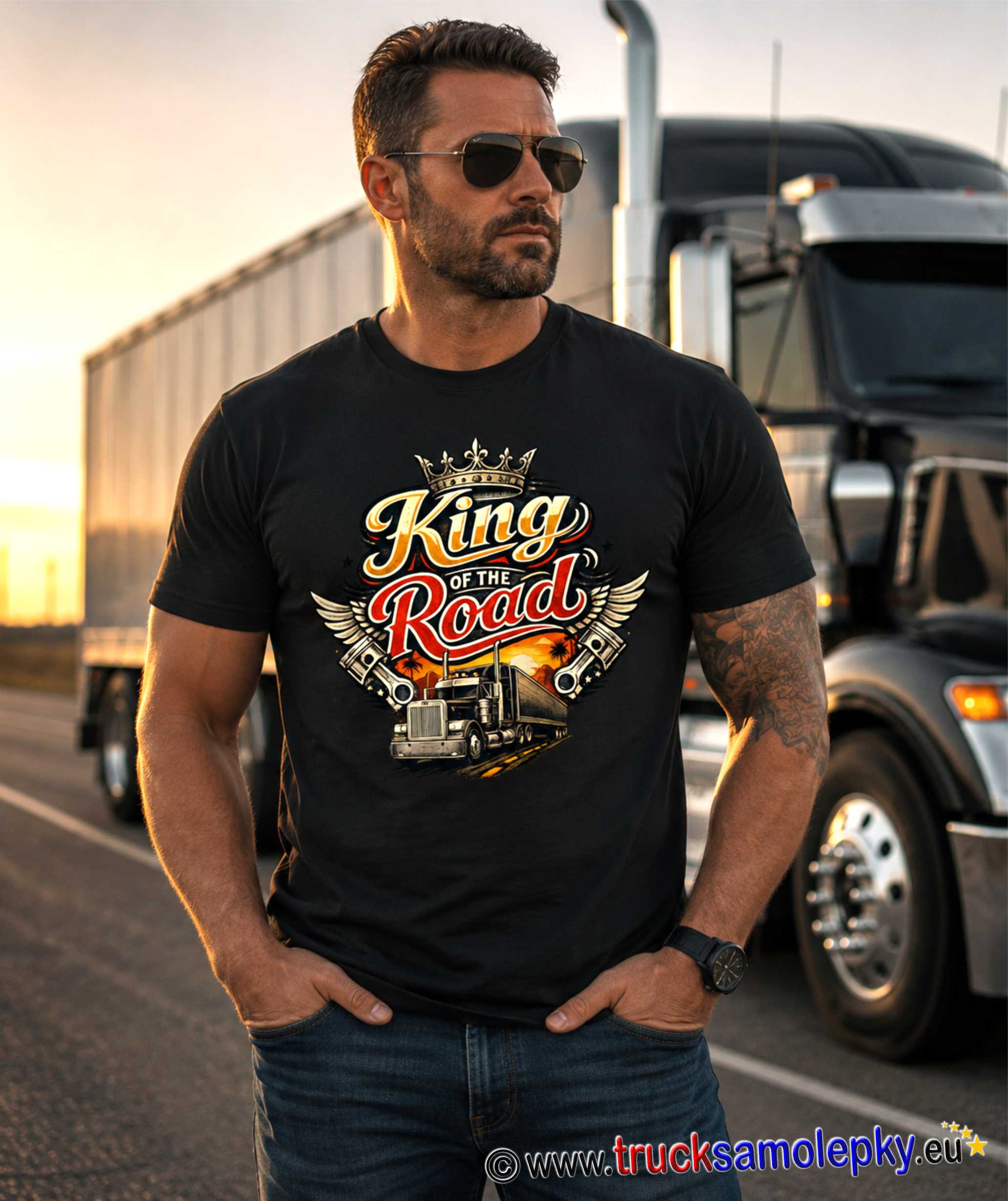 Truck tričko King of the Road