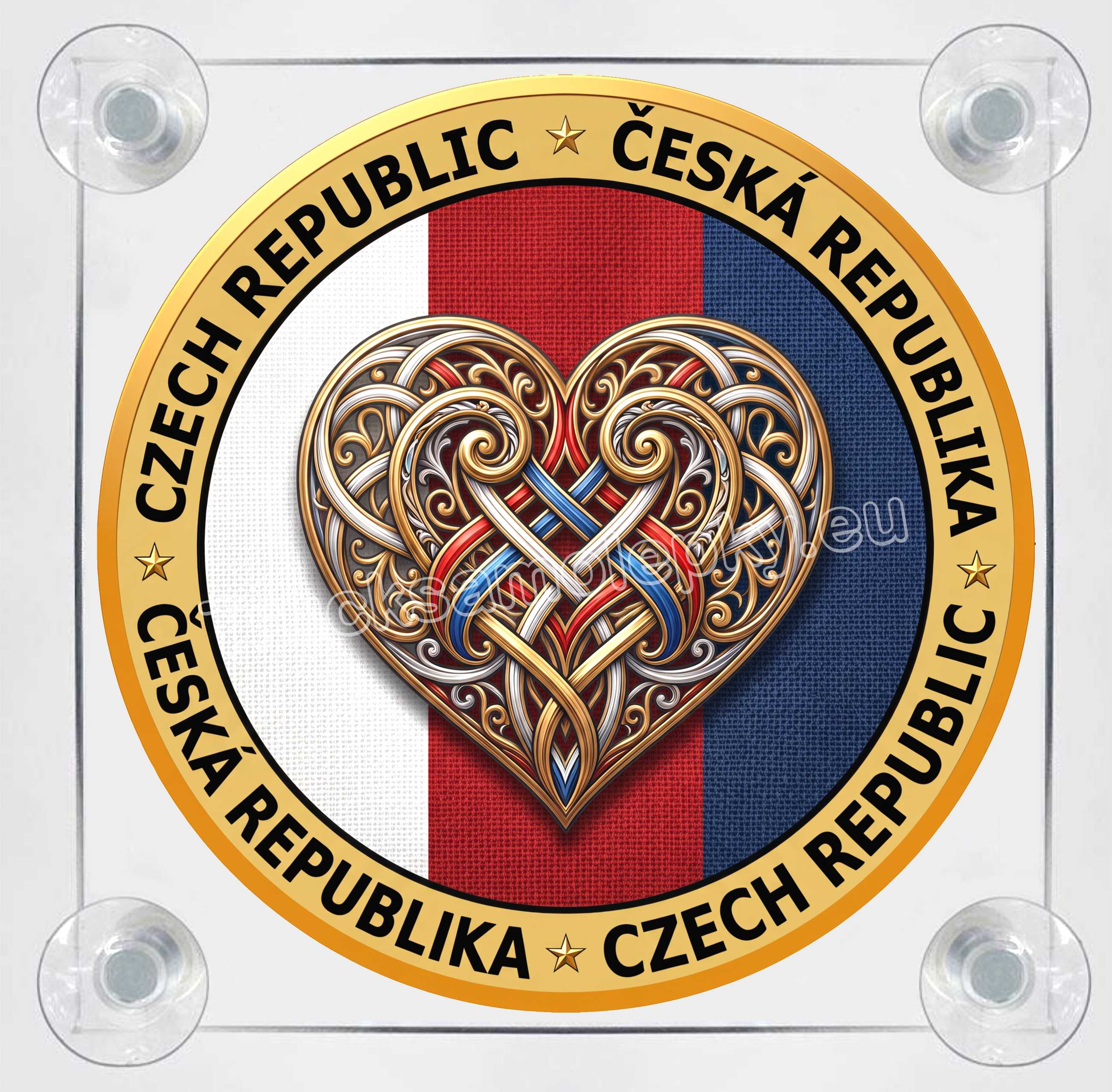 Světelný LED Box  CZECH REP. 3