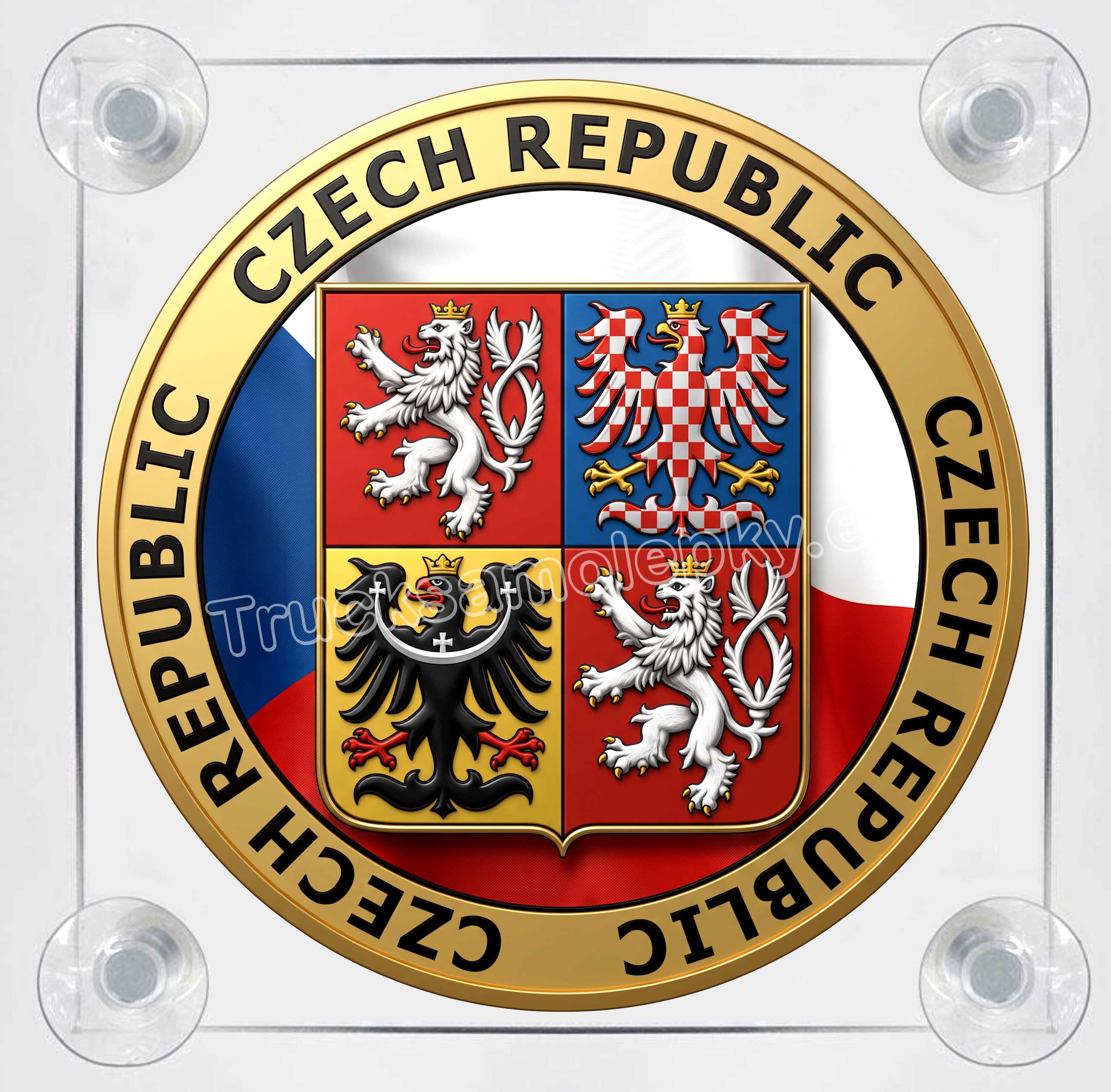 Světelný LED Box  CZECH REP. 4