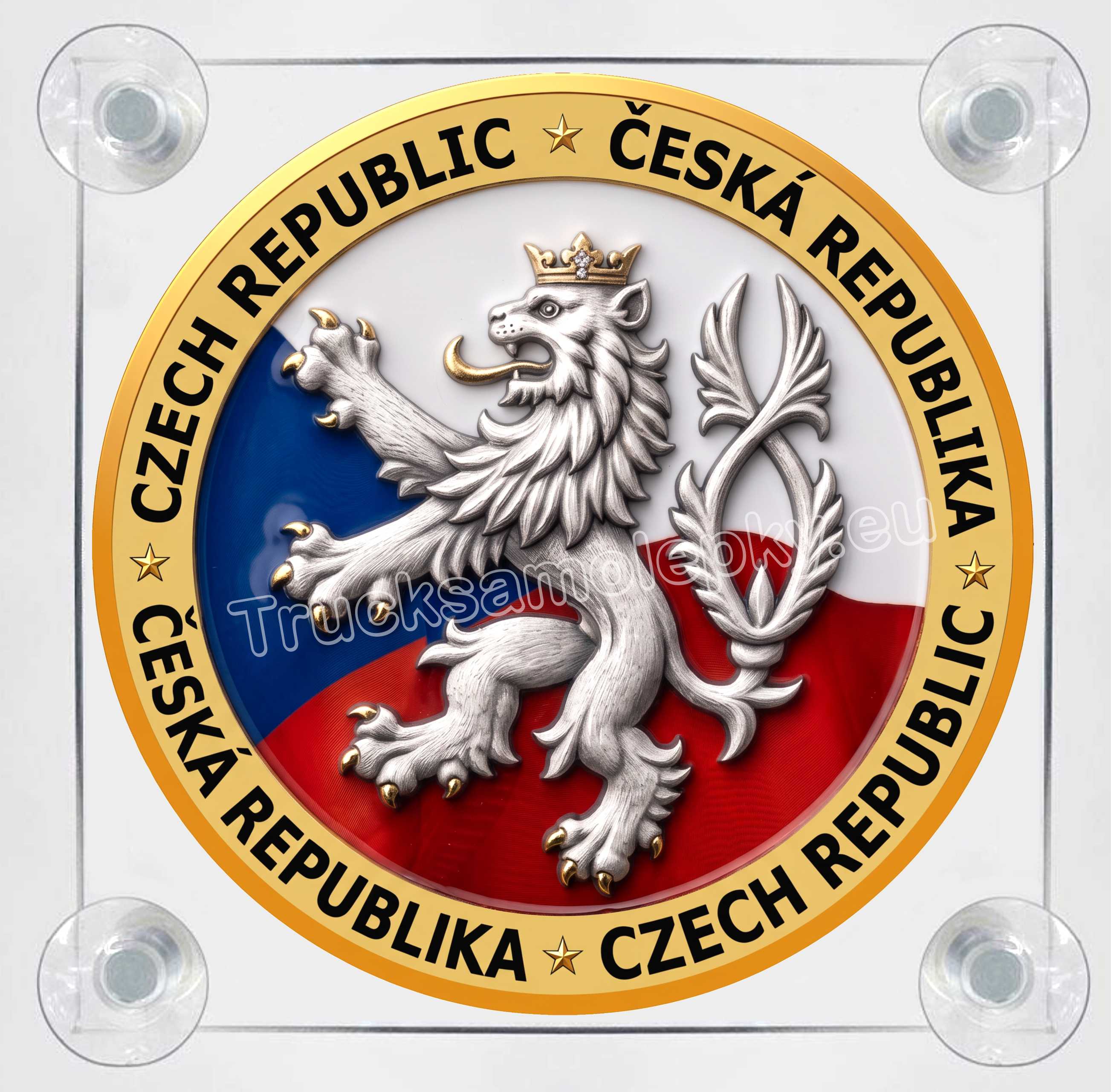 Světelný LED Box  CZECH REP. 6