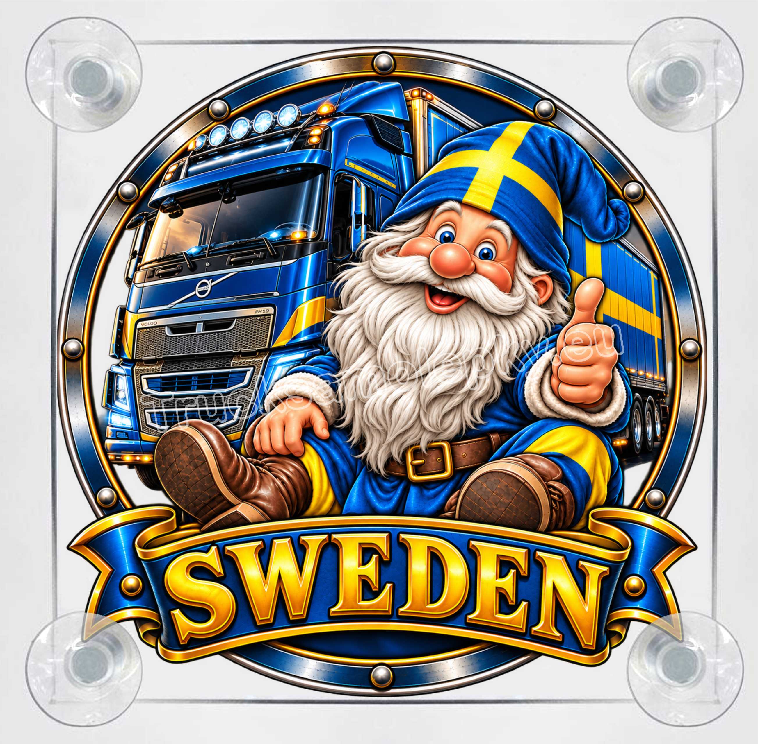 Světelný LED Box  SWEDEN 2.
