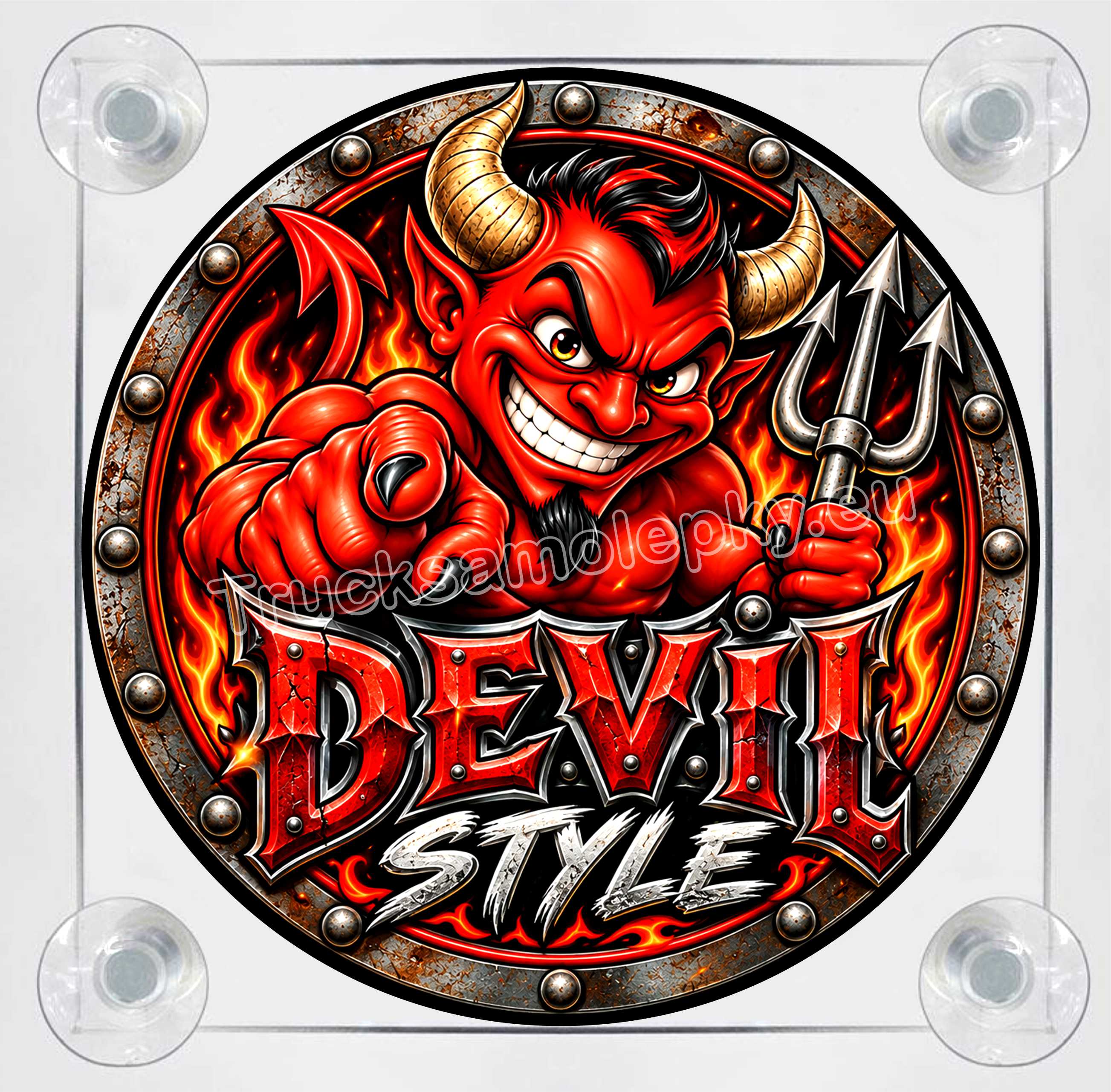 Světelný LED Box  DEVIL STYLE 1.