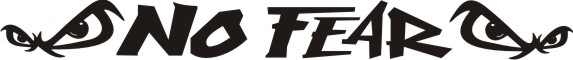 Samolepka NO FEAR brýle