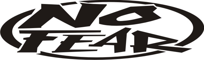 Samolepka NO FEAR ovál