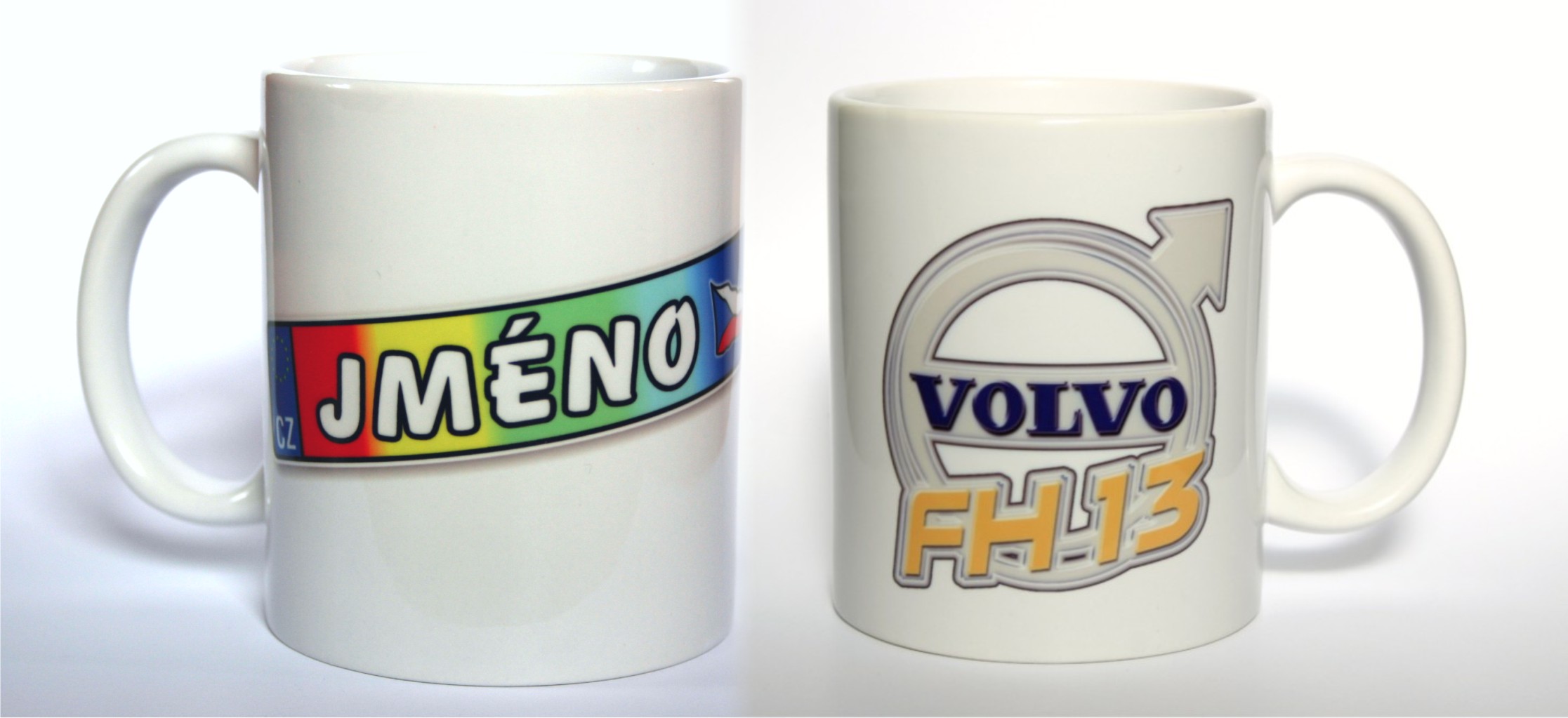 Hrnek VOLVO FH 13 se jménem